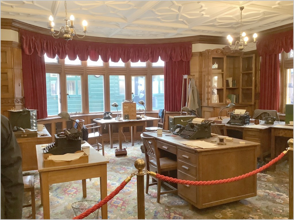 The Library as it was during the war